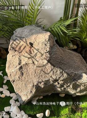 PU泡沫黄色石头楼梯下造景沙漠悬浮石假山岩石拍摄道具麦太保