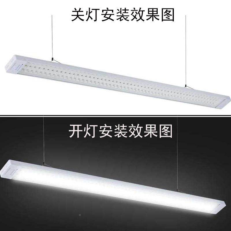 薄款LED车库感应灯条管81W3-18w微亮智能雷达感灯地下车场应红外