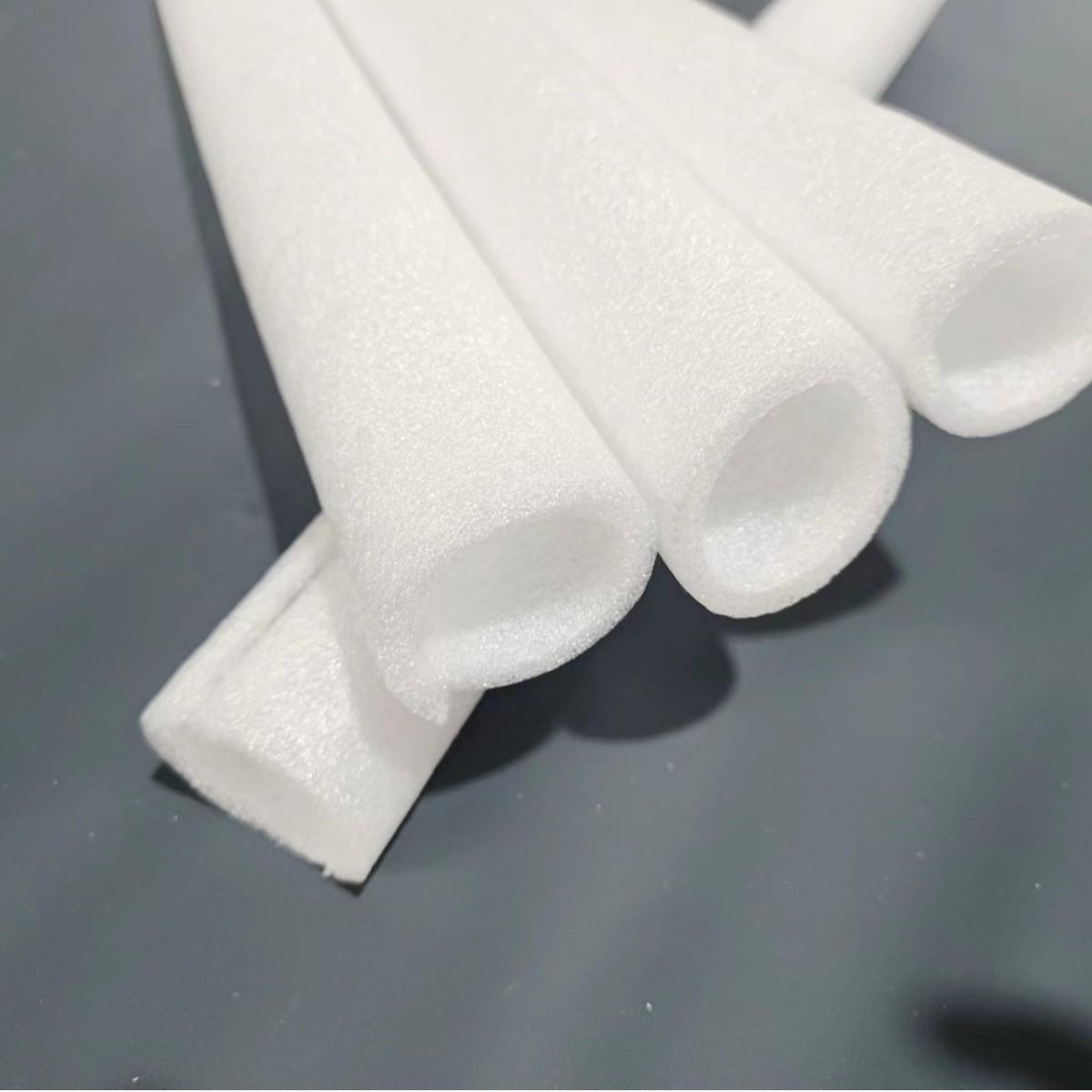 珍珠棉圆形钢管筋撞笼保主筋套管瓶口PAP护防防震空心泡沫管发泡