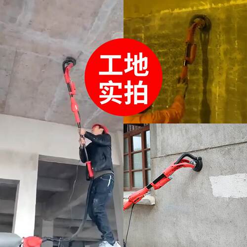 杆混凝土打磨机啃墙机粗抛机无长尘359地打磨机石材墙面翻面新机