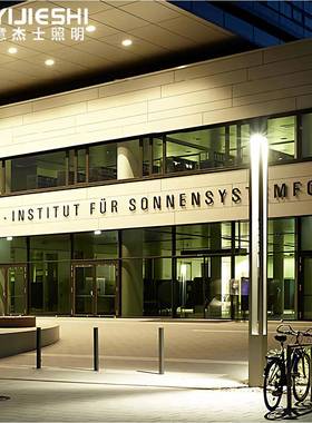 厂家直供柱YJS-镂空3.园5米LED灯四面镂空方形灯广院场小区公园林