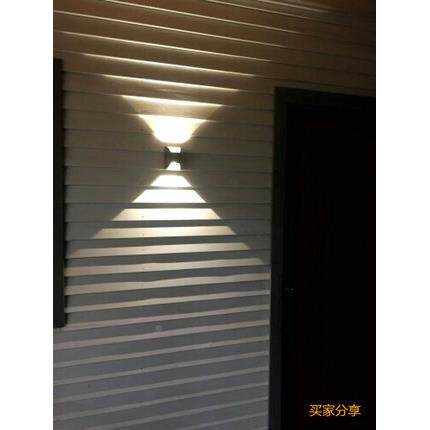 LED户外壁灯上下双向灯外简易简约户壁装YZC-DS3-壁饰壁灯灯户外