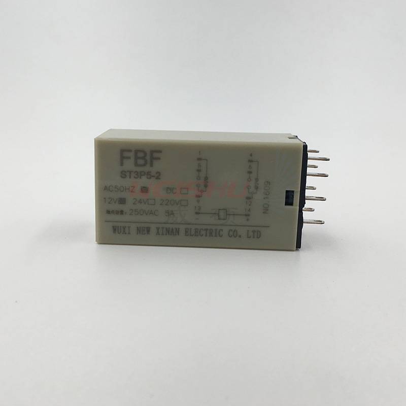 促销ST3P5-2二组8脚FBF新溪南H3Y 8S清洗机中间时间继电器AC12V