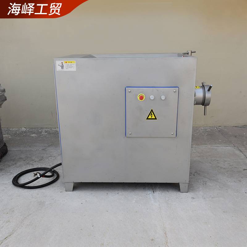 大型商用灌肠绞肉一体机海鲜饺子馅不锈钢切肉丝肉片机打肉碎肉机