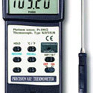 100 智慧型精密温度计智能温度表需配探头TP 中国台湾路昌TM 917