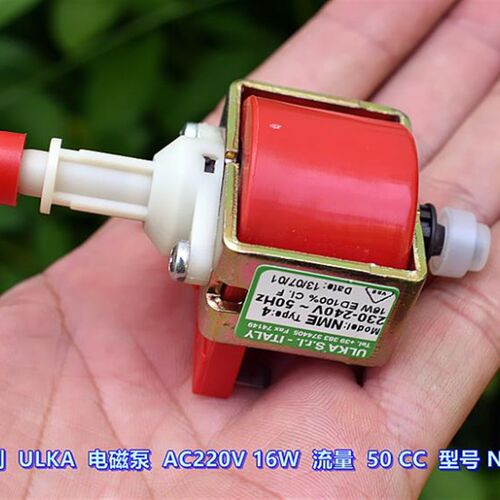 原装进口 意大利 ULKA 电磁泵 AC220V 16W 流量 50 CC 型号 NME4
