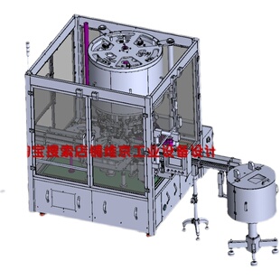 泵头盖旋盖机图纸/泵头盖8头包装设备旋盖机图纸/旋盖机3d图纸