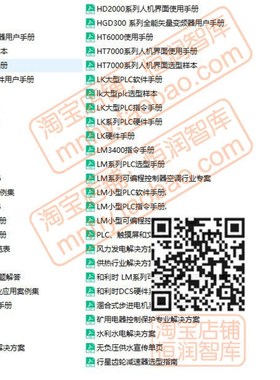 和利时PLC编程DCS资料硬件组态MACS组态FM硬件SM硬件指令控制器