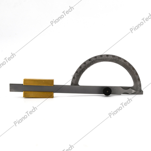 钢琴重建工具 德国进口琴槌角度量角器 击弦机测榔头与榔头柄角度