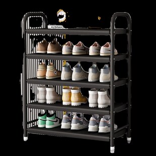 家用鞋 柜新款 2023爆款 架子铁艺多层门口入户室内宿舍出租屋简易鞋