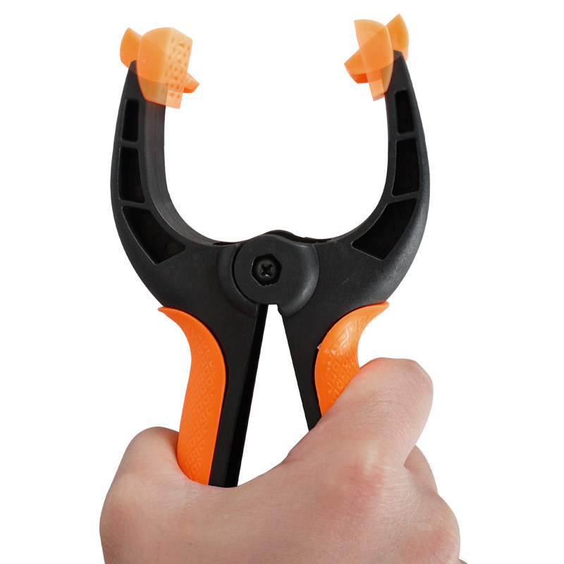 双色塑料模型A字夹摄影A夹大力A字夹A型夹木工夹多功能夹大力夹子