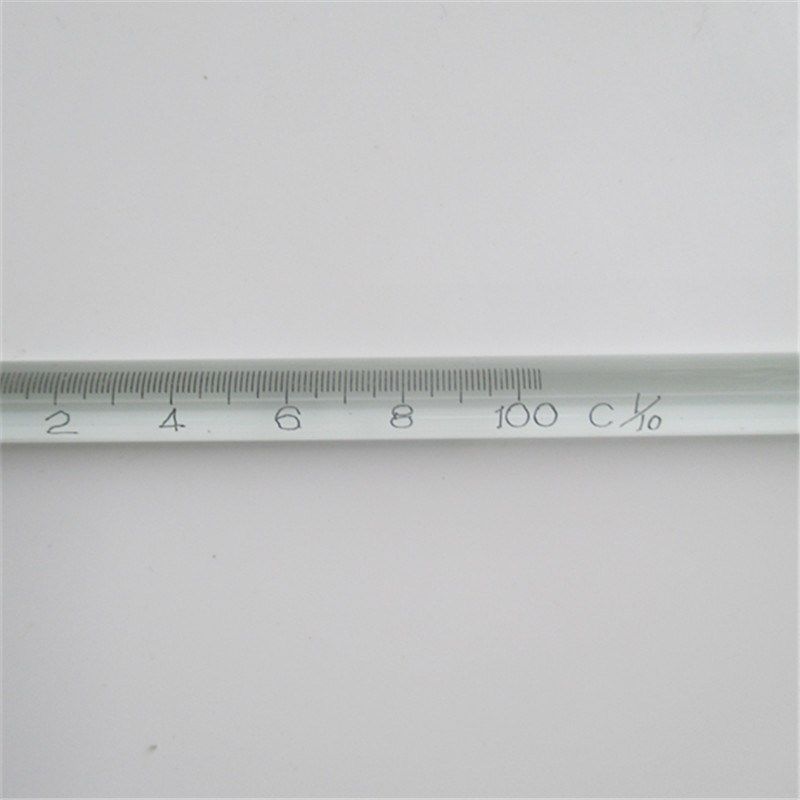 实验室精密温度计0-100分度值0.1木盒精准水银温度表棒式测温