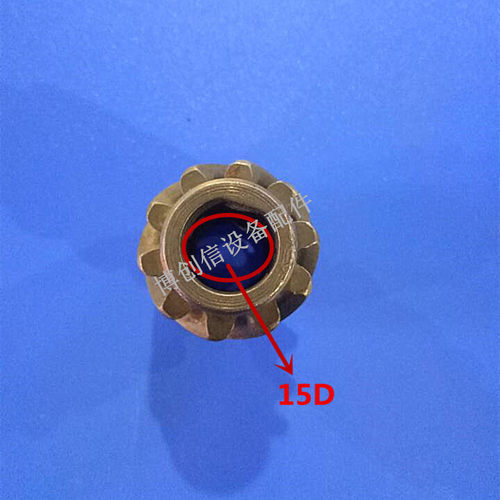 扬博PCB配件蚀刻机配件螺旋齿轮连轴器不锈刚齿轮连接套钛连接器