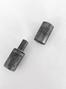 二联铁明子母铰链二连铁皮柜门焊接圆柱公母合页M8101214上下门轴