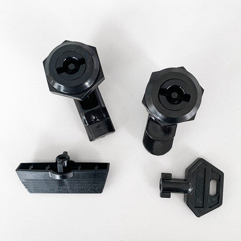 尼龙塑料门锁基业箱配电箱锁企业箱锁ms705圆柱转舌铁皮柜门锁具