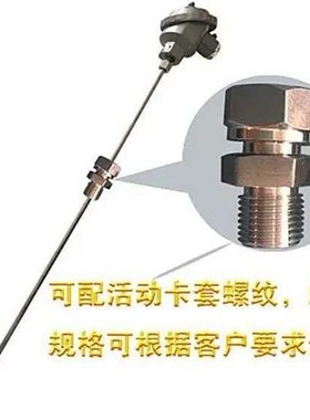 WRNK WREK WZPK-231 236 Pt100铠装热电阻K E型热电偶温度传感器