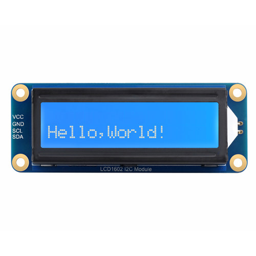 LCD1602液晶屏幕 IIC串口屏幕 单芯片字符雷射型LCD显示器模块
