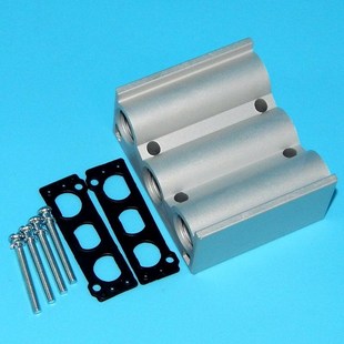 02F 20F位联汇流板 电磁阀SY3120连接底座SS5Y3