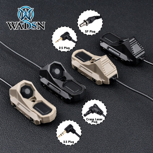 沃德森AXON线控鼠尾M600/M300手电双功能UN开关L3/PEQ接口M/K系统