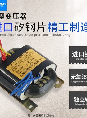 R-160W型隔离R牛电源变压器220V变200V输出单双9V12V15V24V36VA铜