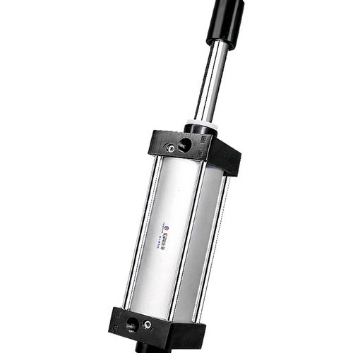 气缸可调行程小型气动大推力SCJ32X40X50X63X80X100X125-25-50-75