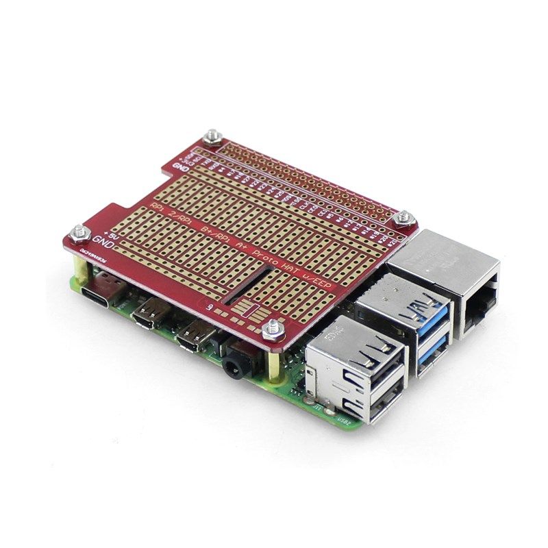 树莓派Raspberry pi 3B+/4B Proto HAT洞洞板GPIO扩展板焊接板DIY