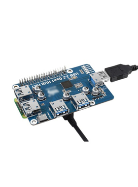 树莓派4代B Raspberry Pi 3B+/Zero USB HUB集线器 分线器扩展板