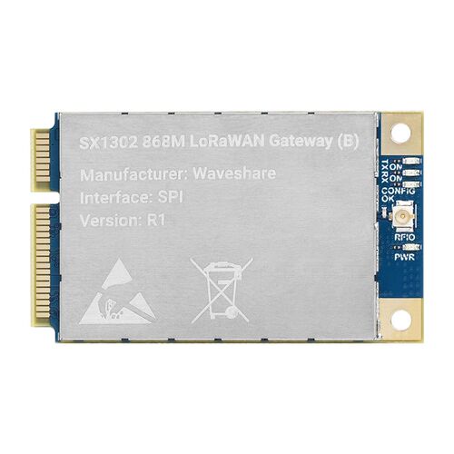 树莓派lorawan无线通信模块 SX1302/SX1303网关扩展板物联网模块