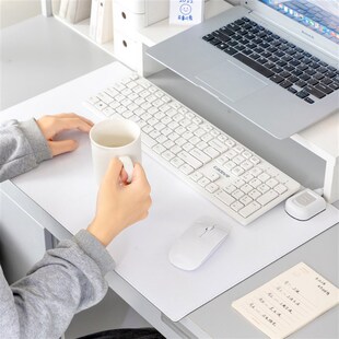 白色大号冬季加热桌垫宿舍电热发热鼠标垫写字暖手发热垫暖桌垫子