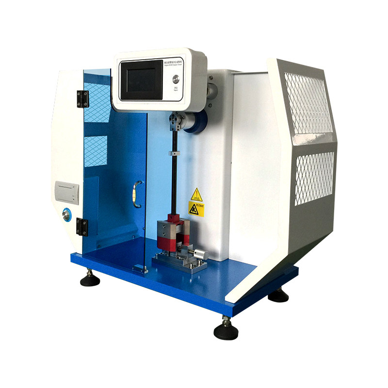 悬臂梁冲击试验机数显指针式简支梁冲击实验机塑料缺口摆锤测试仪