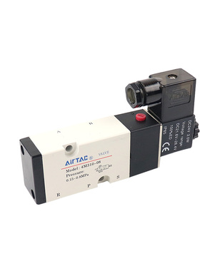 4M31010B 4M310一10电磁阀板式 二位五通 AC220V DC24V 4M31010A