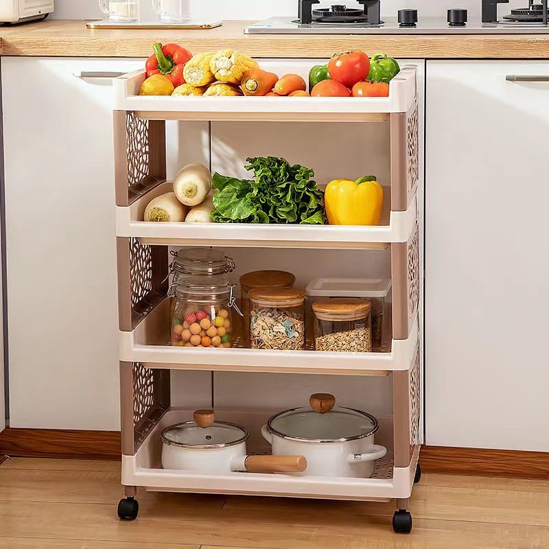 厨房置物架落地多层果蔬菜架子菜篮子收纳筐家用储物架收纳架,搬运/仓储/物流设备,其他起重搬运设备,淘宝优惠券,粉丝福利购,淘宝优惠卷