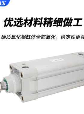 DNC 32/40/50/63X25X50X75X100-PPV-A小气缸可调行程拉杆标准气缸