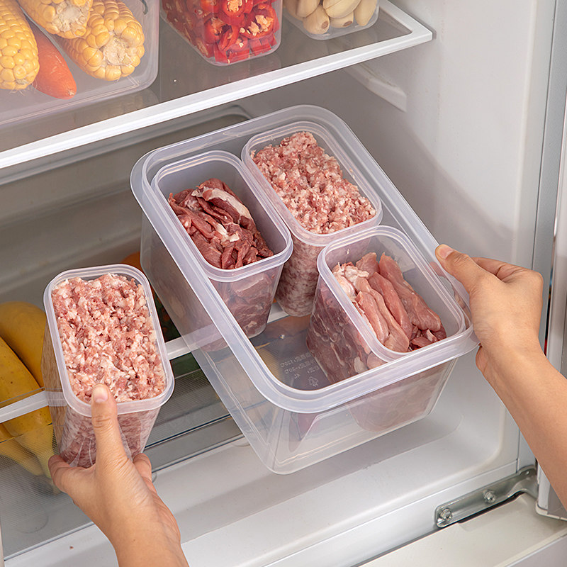 冰箱肉类保鲜专用收纳盒食品级冷冻室分装冻肉分格盒子肉馅保鲜盒,搬运/仓储/物流设备,其他起重搬运设备,淘宝优惠券,粉丝福利购,淘宝优惠卷