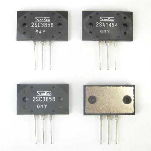 2SA1494/2SC3858日本三肯原装大管功放对管sanken大功率音响对管
