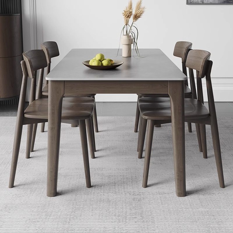 北欧实木岩板餐桌椅组合家用小户型现代简约轻奢长方形橡木饭桌,搬运/仓储/物流设备,其他起重搬运设备,淘宝优惠券,粉丝福利购,淘宝优惠卷
