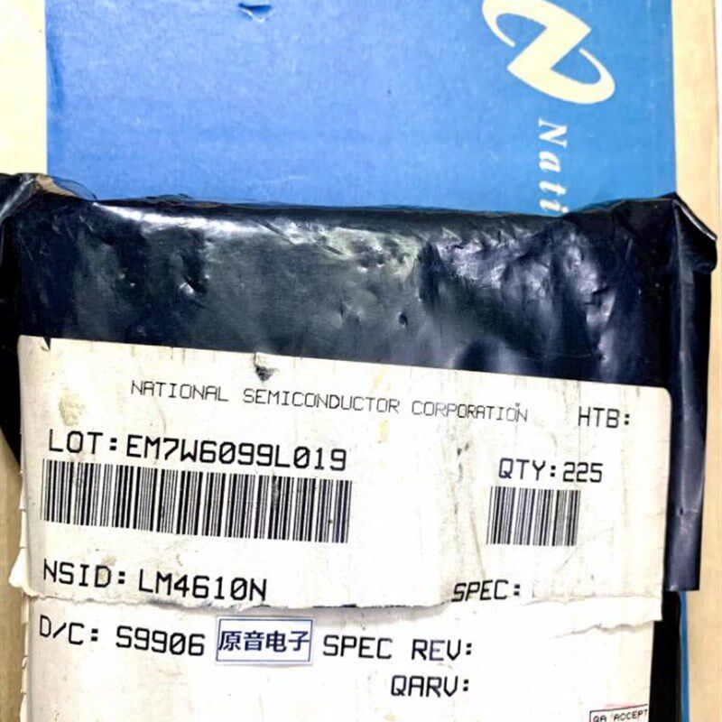 LM4610N全新原装美国国半NS公司音频音调板用IC 音频前级控制电路