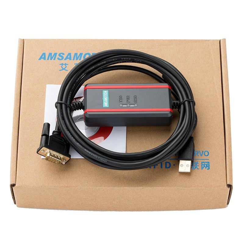 USB转串口电缆USB-RS232转换线CS1W-CIF31隔离芯片USB-CIF31+