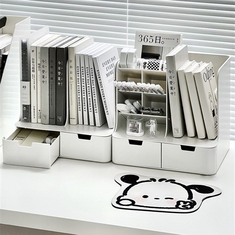 桌面书架书立架置物架学生书桌书本收纳宿舍文具收纳盒办公室文档,纺织面料/辅料/配套,服装加工设备,淘宝优惠券,粉丝福利购,淘宝优惠卷