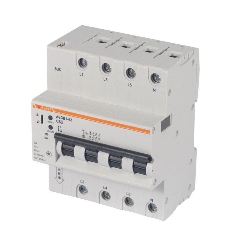 安科瑞智能微断空开低压微型断路器工程多P电流16~63A可选ASCB1