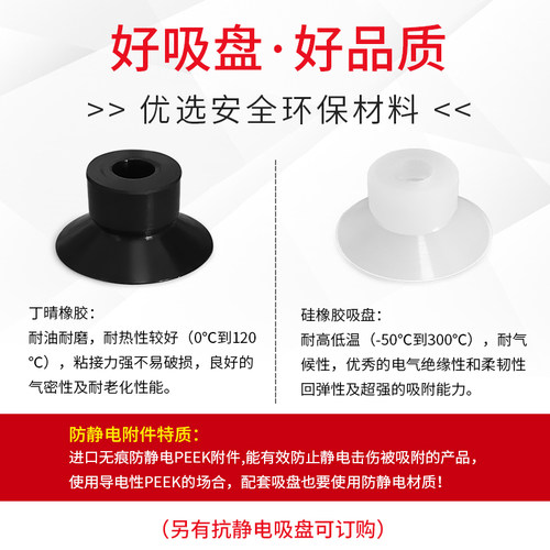 ZP2-B02MUGN/ZP2-B035MUGS工业吸盘ZP2-B04/B05/B06/B08MUN/MUGS