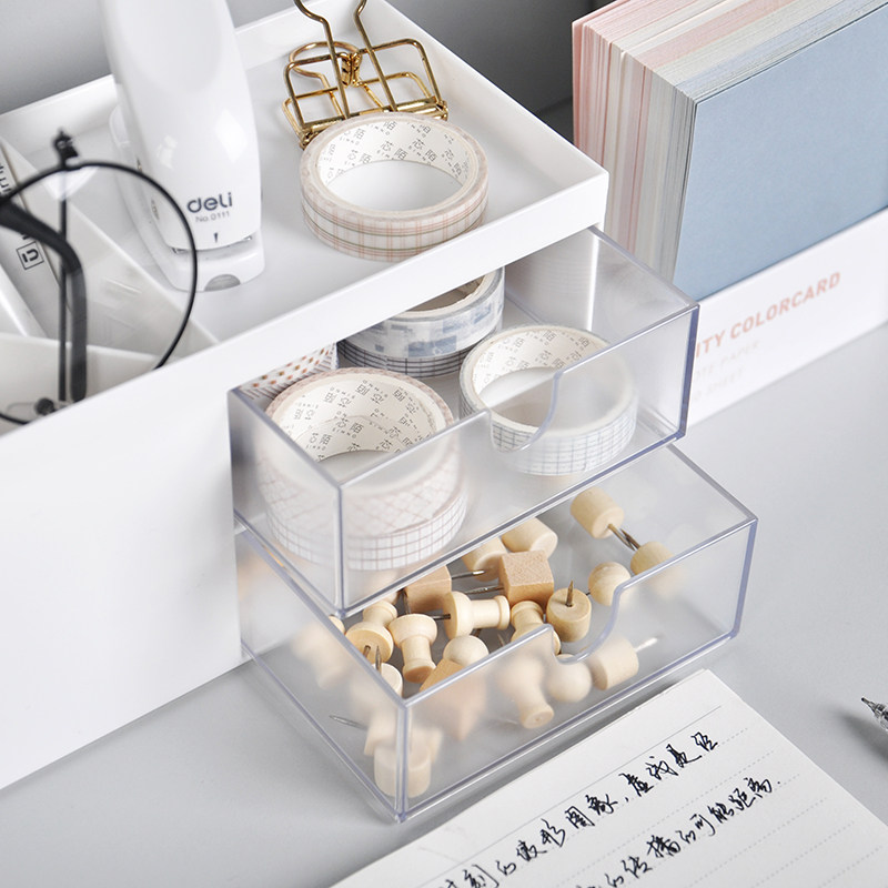 ins风多功能笔筒文具收纳盒桌面抽屉式分格整理盒子化妆刷收纳盒,搬运/仓储/物流设备,其他起重搬运设备,淘宝优惠券,粉丝福利购,淘宝优惠卷