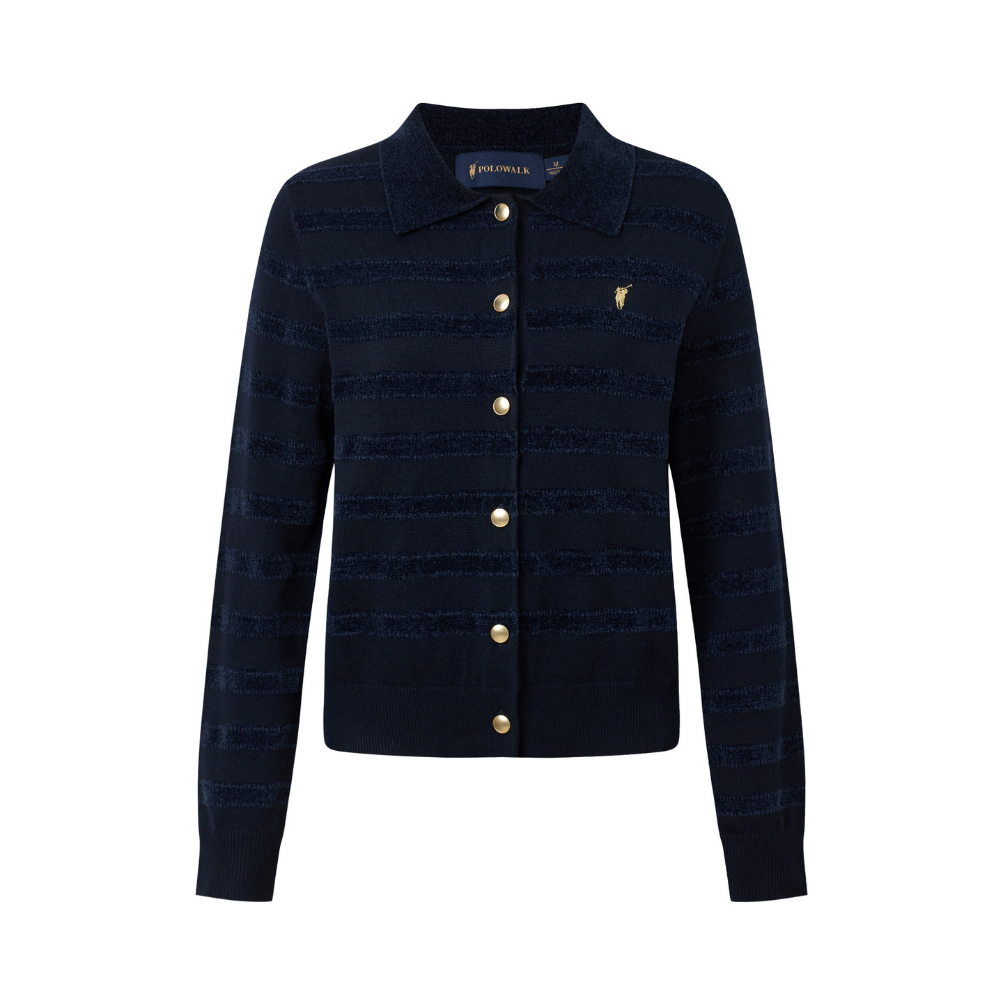 【含羊毛】POLOWALK女士长袖针织衫2026春季新款翻领长袖针织开衫,女装/女士精品,毛针织衫,淘宝优惠券,粉丝福利购,淘宝优惠卷