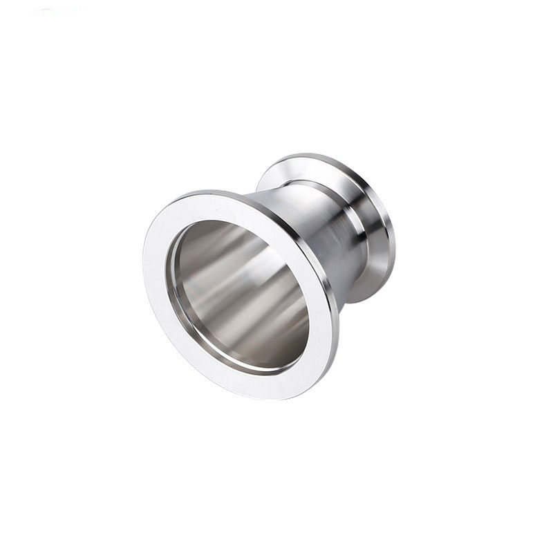 真空大小头304不锈钢异径法兰卡盘转换变径接头KF16 25 40 50 10