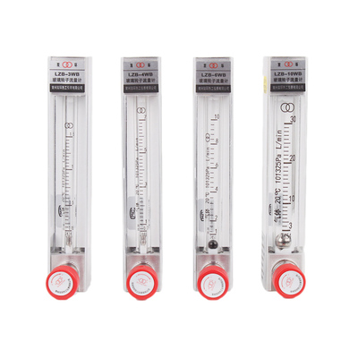 双环牌玻璃转子流量计lzb-3/4/6/10WB液体水氧气空气气体微小型