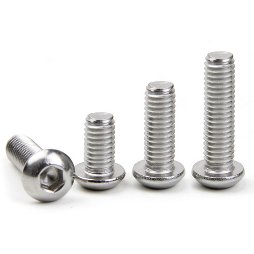 【M1.6-M16】国标304不锈钢半圆头内六角螺丝盘头内六角螺栓M4M5