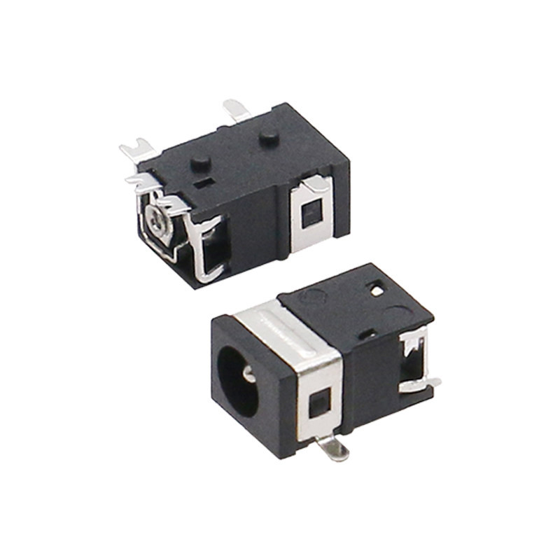 DC-045B电源插座 DC-045B 3.5X1.3mm 五脚贴片 全贴 直流电源插座