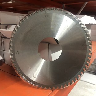 专业级多片锯205 60T 8双键槽圆木推台锯木工锯合金锯片 2.4