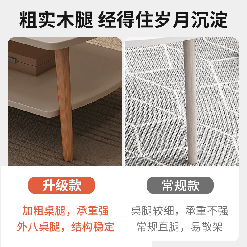 新疆包邮双层茶几茶桌卧室阳台简易现代简约客厅家用沙发小桌子