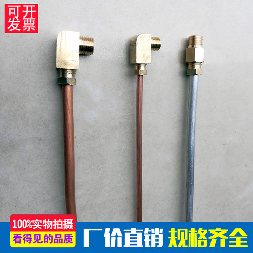 PPL方块卡套式平面直角油嘴润滑管接头 机床油路10X1 M8X1 M6X1